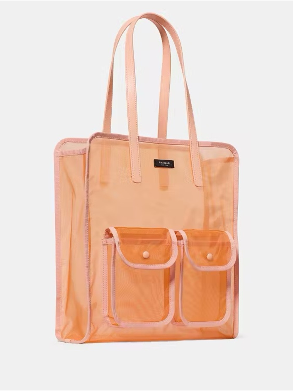 Kate Spade Breezy Mesh Tote Bag - Light Cantaloupe